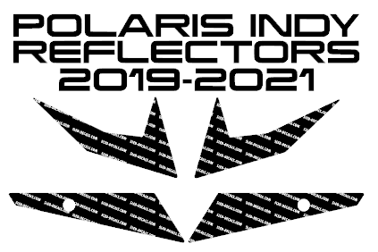 Polaris INDY Reflector Set, 2019+