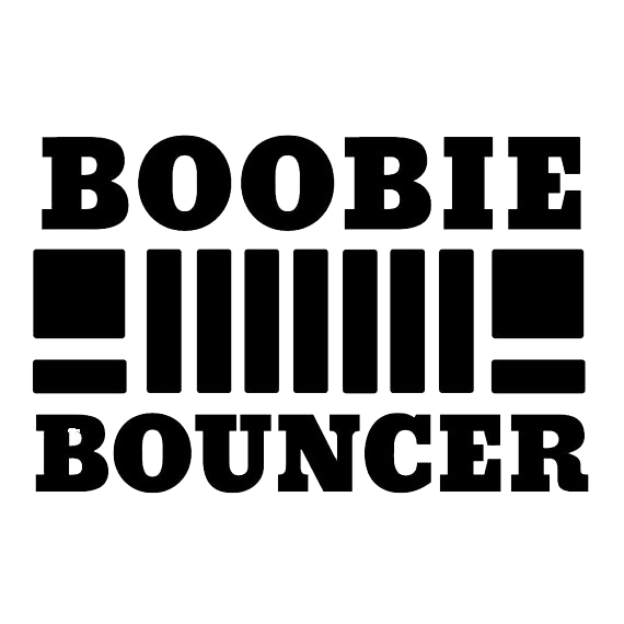 Boobie Bouncer Jeep Decal (Square Headlights)